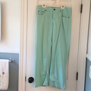 Teal pants